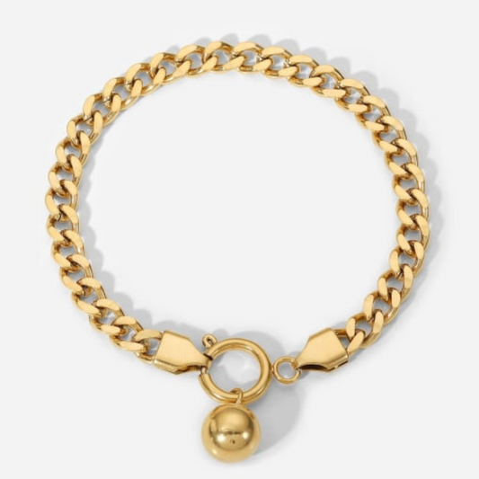 BALL AND CHAIN BRACELET