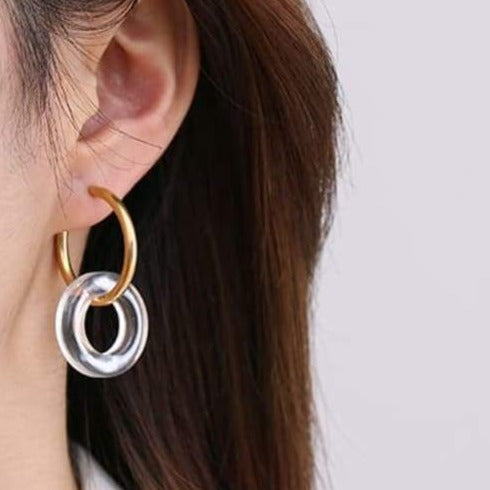 DUEX HOOP EARRINGS